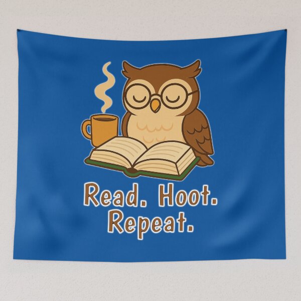 Item preview, Book Buddies: Owl: Read. Hoot. Repeat. designed and sold by AvocasaStudios.