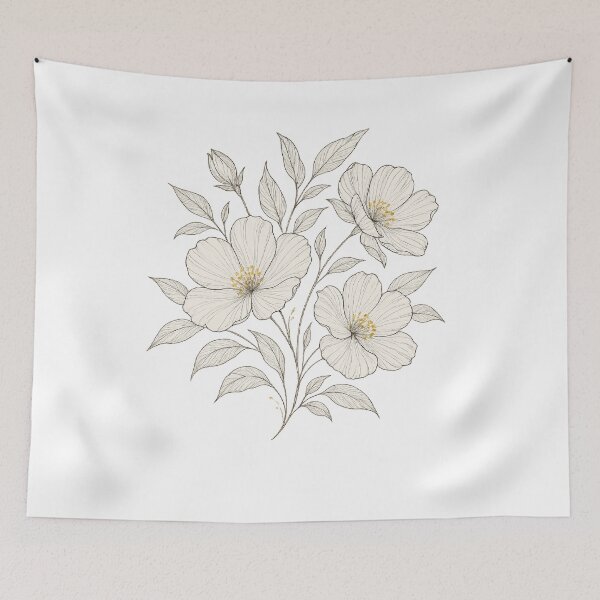Item preview, Floral Ink  designed and sold by KevinGarden.