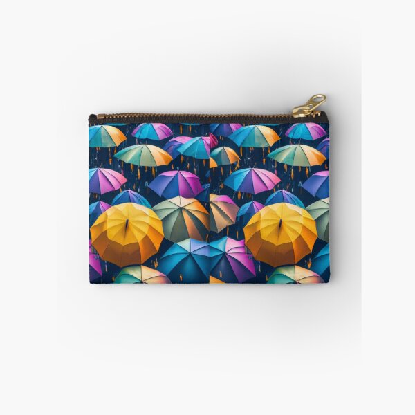 Item preview, colorful umbrellas creating a kaleidoscope of colors, photo, film, 3D rendering, conceptual art, yellow, purple, blue designed and sold by gulka8.