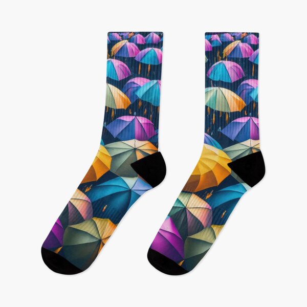 Item preview, colorful umbrellas creating a kaleidoscope of colors, photo, film, 3D rendering, conceptual art, yellow, purple, blue designed and sold by gulka8.