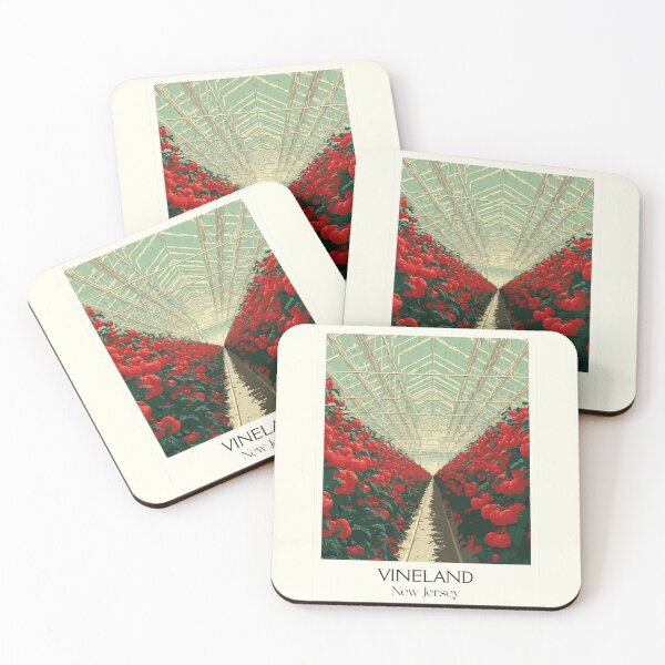 Item preview, Vineland New Jersey Agriculture | Greenhouse Blooms Art designed and sold by TuncGK.