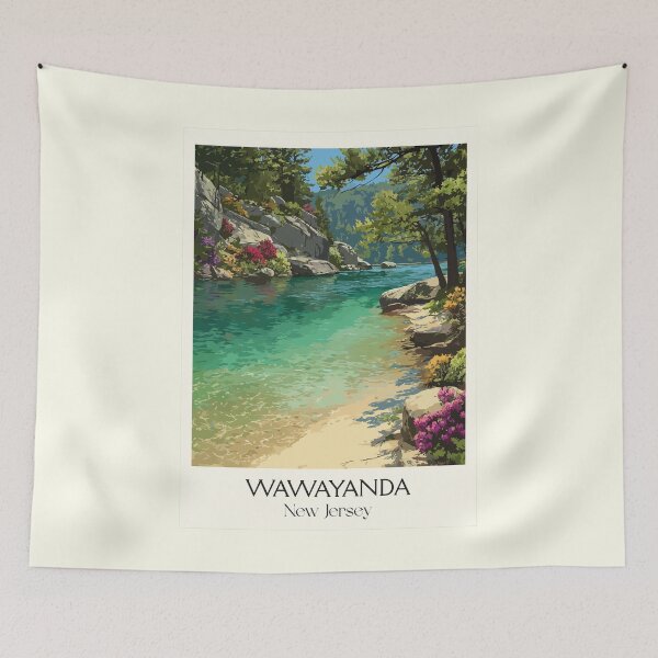 Item preview, Wawayanda State Park NJ | Clear Lake Swimming Art designed and sold by TuncGK.