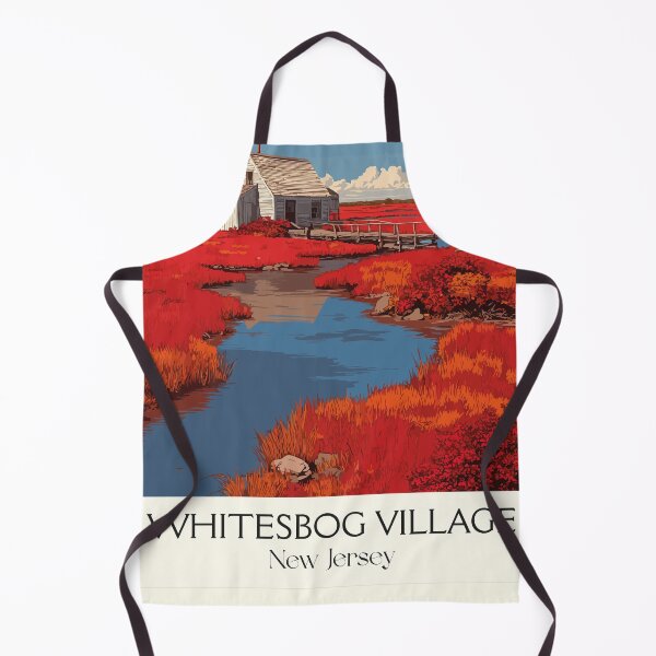 Item preview, Whitesbog Village New Jersey | Cranberry Bog Art Print designed and sold by TuncGK.