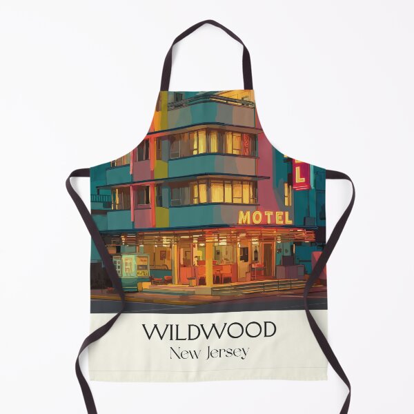 Artikelvorschau, Wildwood Motel, New Jersey | Doo-Wop-Architektur entworfen und verkauft von TuncGK.