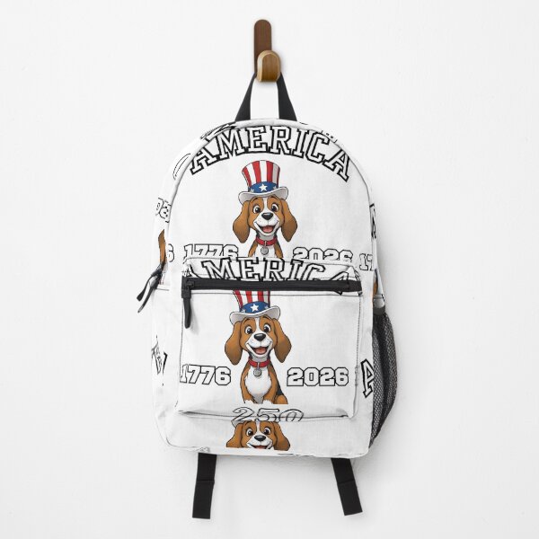 Item preview, Beagle Dog Fourth of July America 250 1776 to 2026 designed and sold by Draculaura2009.