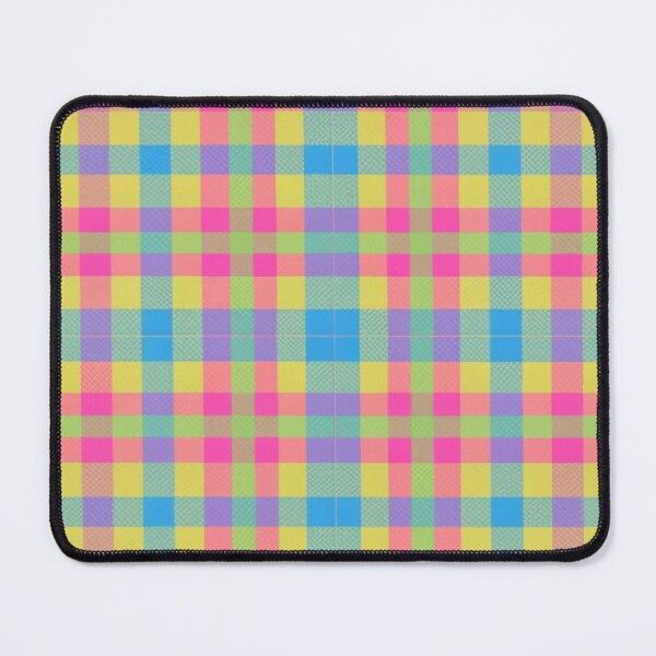 Item preview, vivid checkered pattern, vivid, illustration, photo, fabric pattern, beautiful print, graphics, multicolor designed and sold by gulka8.