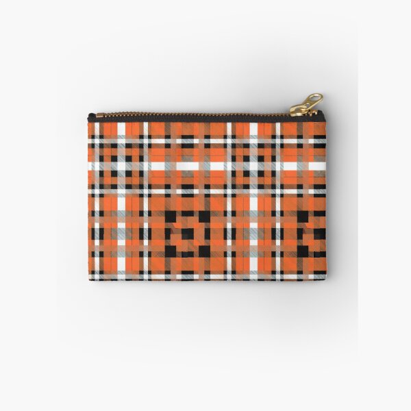 Item preview, ORANGE, black and white checkered pattern, vivid, illustration, photo, fabric pattern, beautiful print, graphics designed and sold by gulka8.