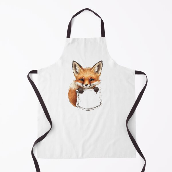 Item preview, Adorable Fox in Pocket – Cute Animal Illustration designed and sold by NiDoya.