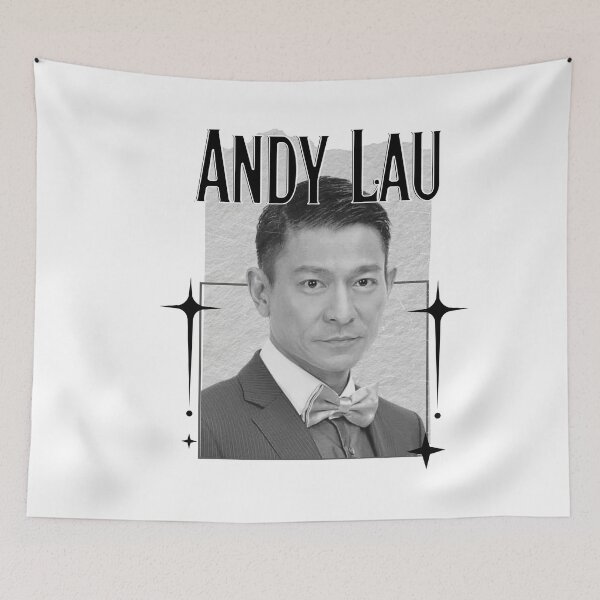 Item preview, Andy Lau Chinese Actor Cdrama Chinese Entertainment Scrapbook Collage Cozy Y2K Vintage Design designed and sold by HELL0WBELLO.