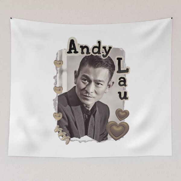 Item preview, Andy Lau Chinese Actor Cdrama Chinese Entertainment Scrapbook Collage Cozy Y2K Vintage Design designed and sold by HELL0WBELLO.