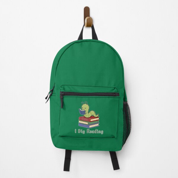 Item preview, Book Buddies: Bookworm: I Dig Reading designed and sold by AvocasaStudios.