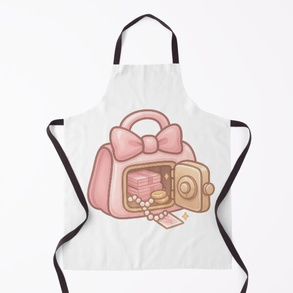 Item preview, Luxury Vault Purse Sticker | Kawaii Money Safe Handbag | Cute Wealth Vault | Money Sticker designed and sold by HerDreamCodes.