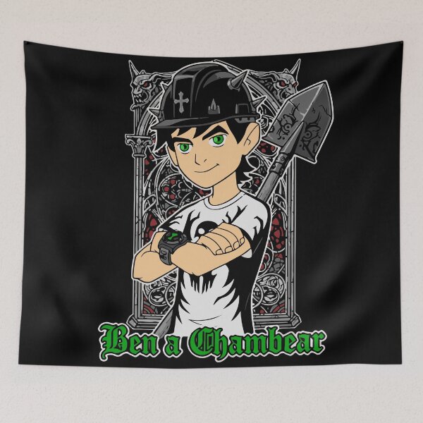 Item preview, Ben to Work – Hero of the Dark Work designed and sold by moosesclub.