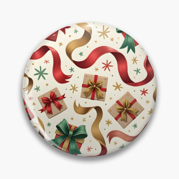 Item preview, Christmas Presents and Ribbons Seamless Pattern | Festive Gift Boxes & Holiday Wrapping Design designed and sold by ralucasilvia87.