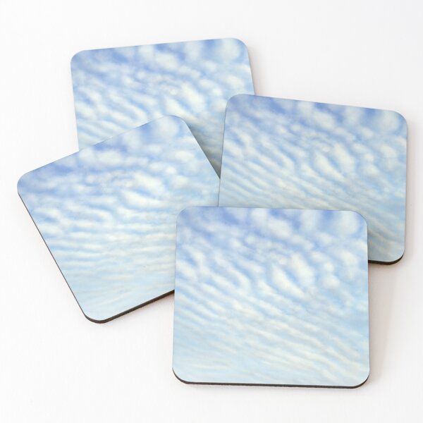 Item preview, Cloud Species Illustration - Altocumulus stratiformis undulatus designed and sold by Jakkuri.