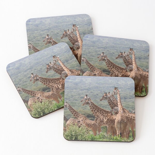 Item preview, A Staircase of Giraffes designed and sold by KristalStittle.