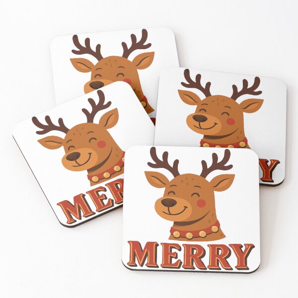 Item preview, Cute Reindeer Cartoon Vector designed and sold by MrRares21.