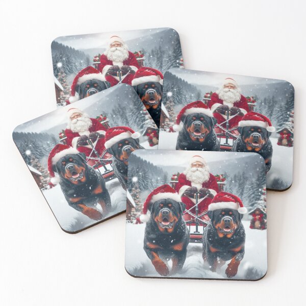 Item preview, Rottweilers & Santa designed and sold by 123ks.