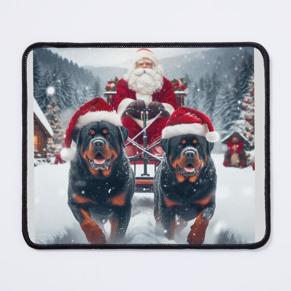 Item preview, Rottweilers & Santa designed and sold by 123ks.