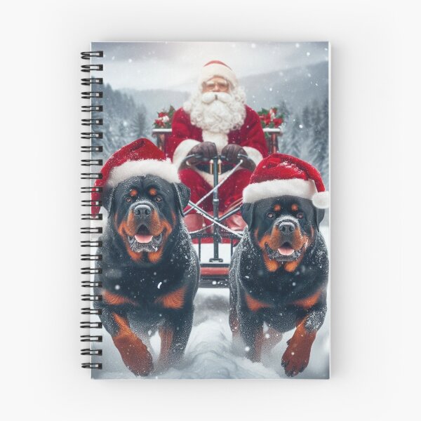 Item preview, Rottweilers & Santa designed and sold by 123ks.