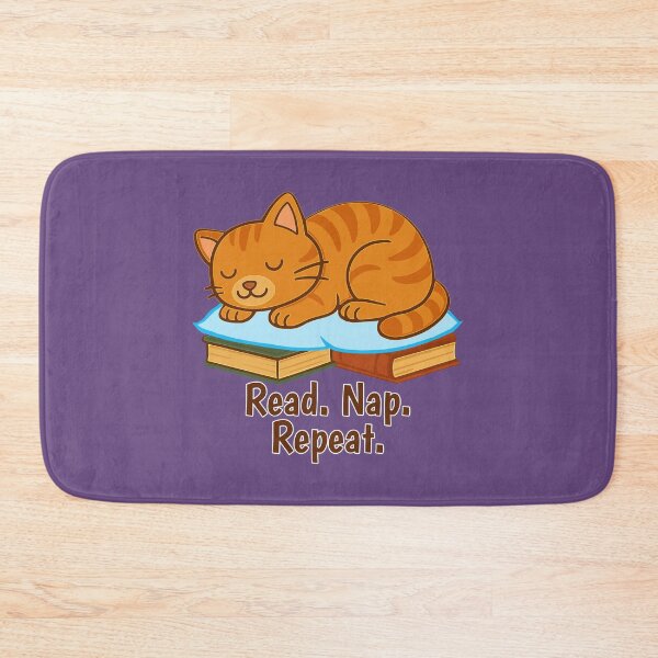 Item preview, Book Buddies: Cat: Read. Nap. Repeat. designed and sold by AvocasaStudios.