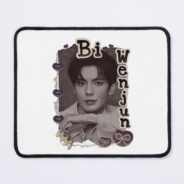 Item preview, Bi Wenjun (毕雯珺) Portrait of Chen Feiyu Chinese Actor Cdrama Chinese Entertainment Scrapbook Collage Cozy Y2K Vintage Design designed and sold by HELL0WBELLO.