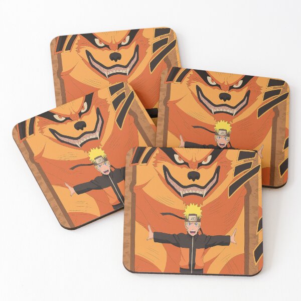 Item preview, The ninja and the nine-tailed fox designed and sold by Doce Caos Criativo.