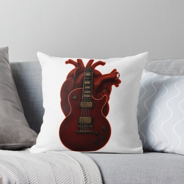 Item preview, Corazón de guitarra eléctrica designed and sold by ThoughtsInTheOpen.