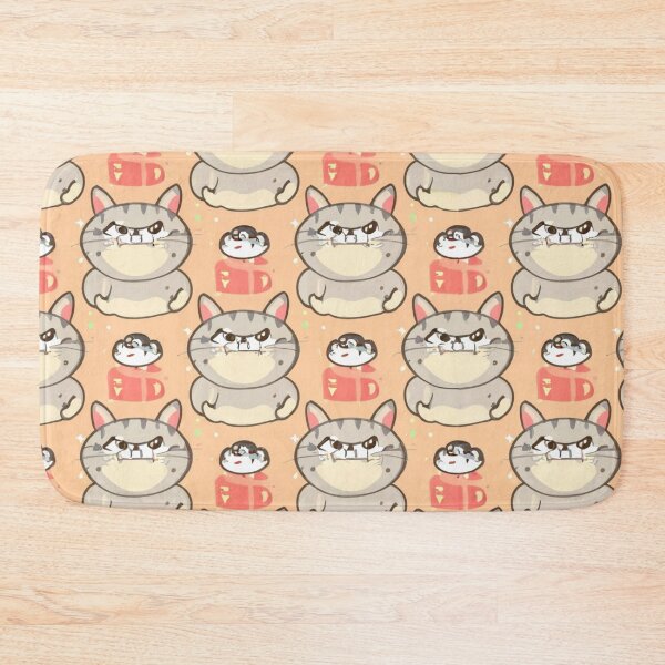 Item preview, fat cartoon cat illustration. t-shirt design. seamless pattern, pet graphics, cat picture designed and sold by gulka8.