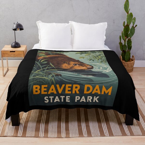 Item preview, Beaver Dam State Park - Illinois  designed and sold by GoodOldVintage.