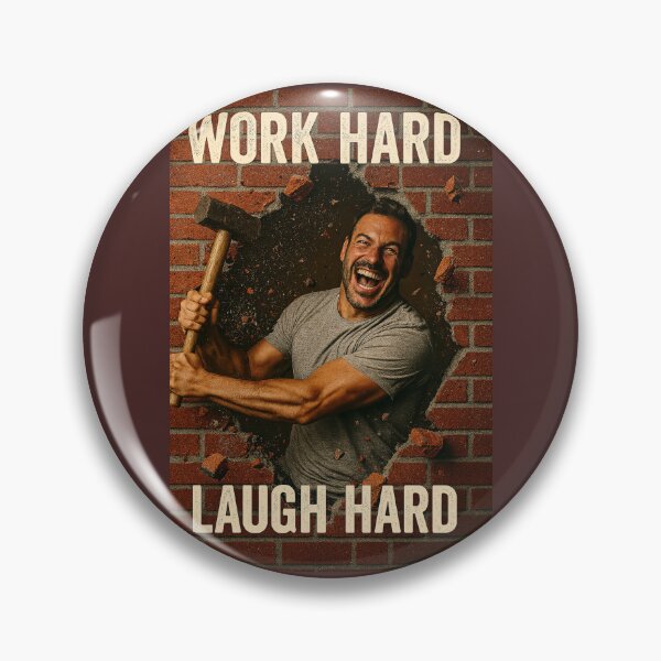 Item preview, Work Hard Laugh Hard designed and sold by Wayne Thomson.