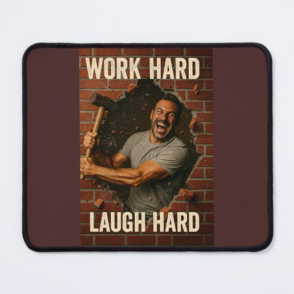 Item preview, Work Hard Laugh Hard designed and sold by Wayne Thomson.
