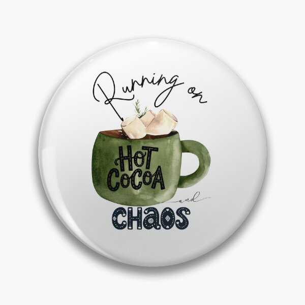 Item preview, Running on Hot Cocoa and Chaos – Cozy Funny Christmas Mug, Hoodie & Gift designed and sold by SZ.