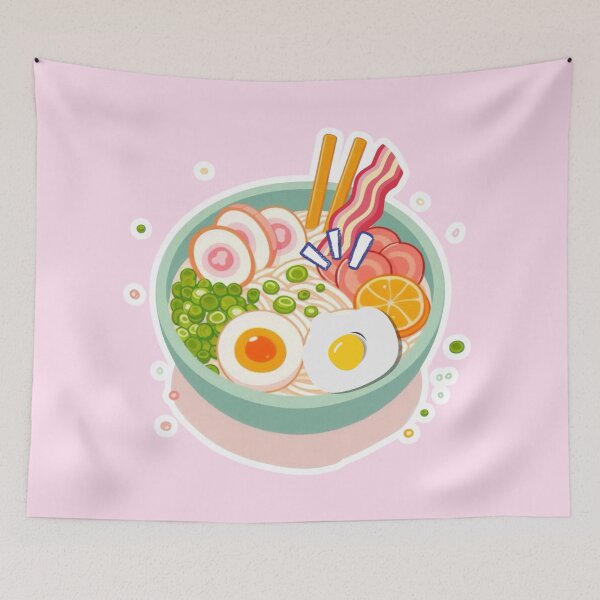 Item preview, Cute Kawaii Ramen Bowl – Adorable Anime Manga Noodle Lover Design designed and sold by Sugar Wisdom .