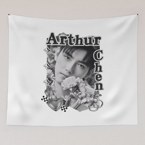 Item preview, Arthur Chen 陈飞宇 Portrait of Chen Feiyu Chinese Actor Cdrama Chinese Entertainment Black and White Collage Digital Art Portrait designed and sold by AJUNICE STUDIO.
