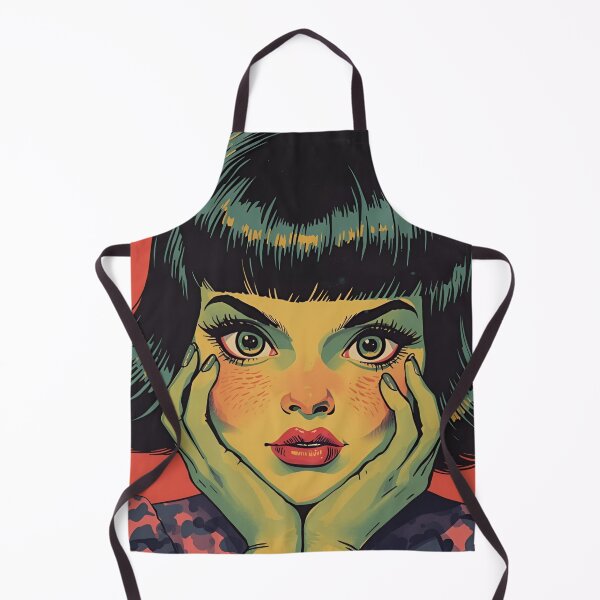 Item preview, Retro Green Girl Monster Match  designed and sold by Vintage City.