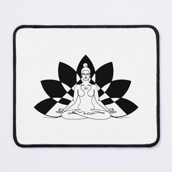 Item preview, Yoga Lotus - Padma Padmasana - Shadow Art designed and sold by altandesign.