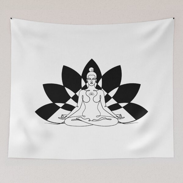 Item preview, Yoga Lotus - Padma Padmasana - Shadow Art designed and sold by altandesign.