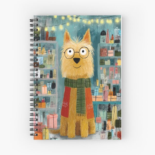 Item preview, Yorkshire Terrier Christmas Toy Maker designed and sold by Flying Doggo.