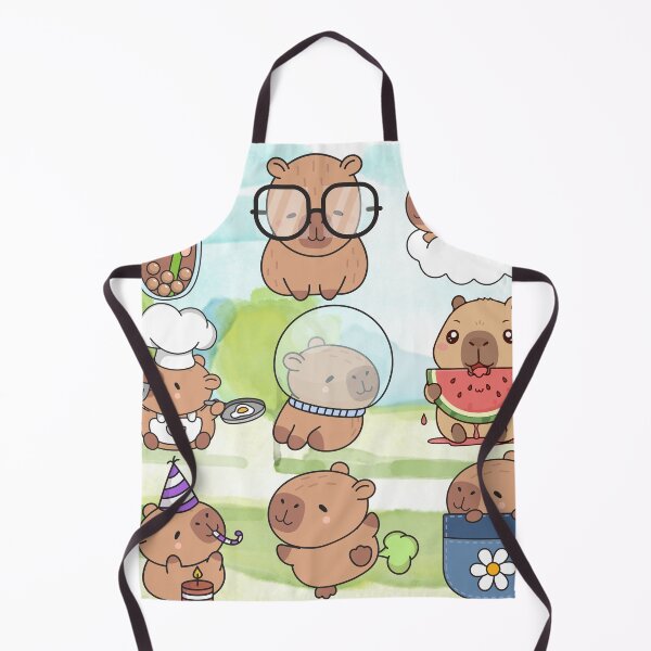Item preview, Capybara Background designed and sold by KingOfCaffeine.