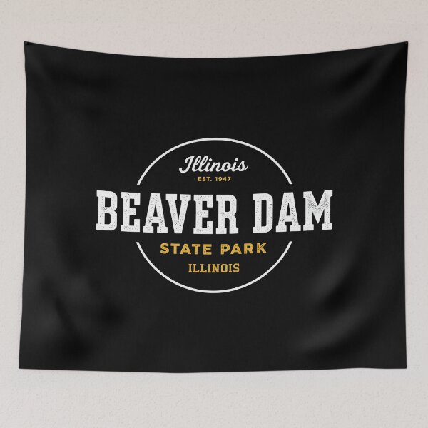 Item preview, Beaver Dam State Park - Illinois  designed and sold by GoodOldVintage.