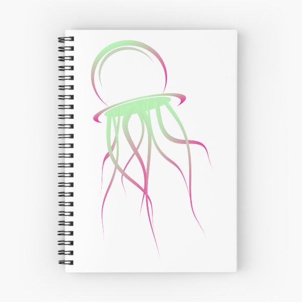 Item preview, Green and Pink Jellyfish designed and sold by Risa-C.