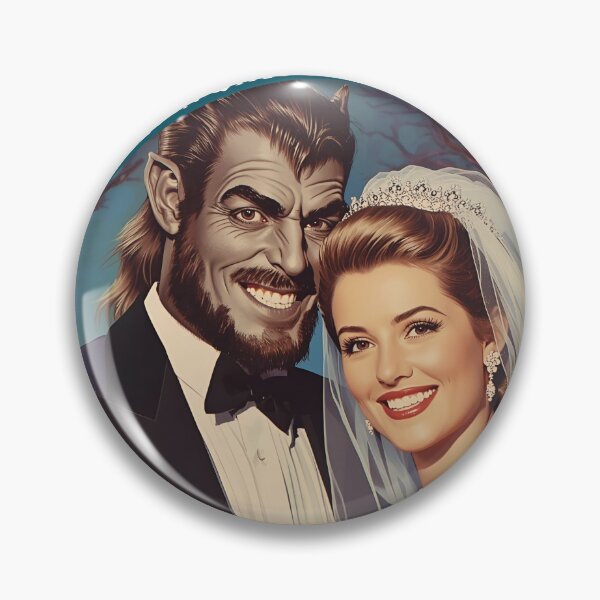 Item preview, Monster Match Retro Couple It's a Monster Match! designed and sold by Vintage City.
