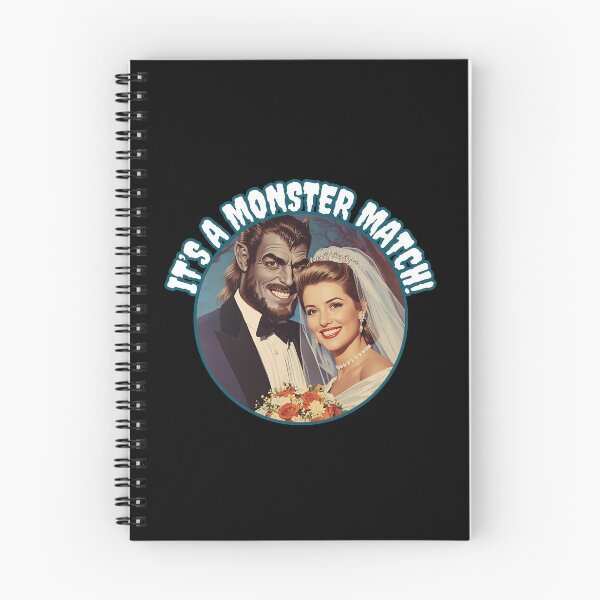 Item preview, Monster Match Retro Couple It's a Monster Match! designed and sold by Vintage City.