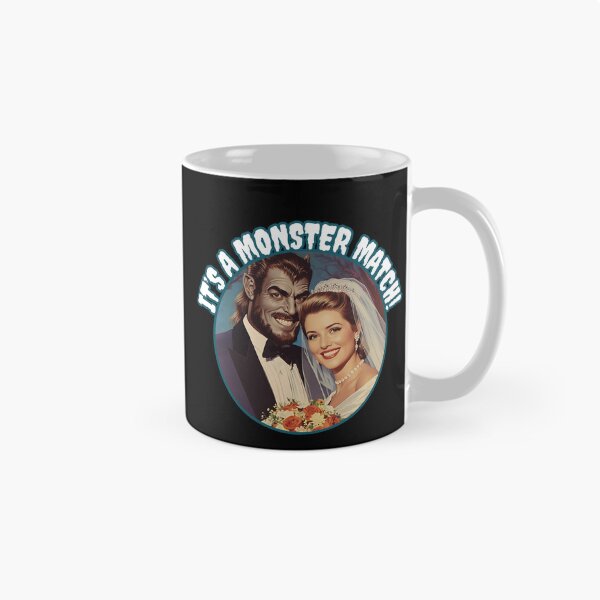 Item preview, Monster Match Retro Couple It's a Monster Match! designed and sold by Vintage City.