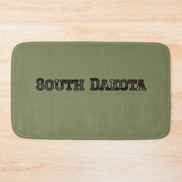 Item preview, South Dakota Camo Typography – Rugged Outdoor Military Style Design designed and sold by Long Family Gifts.
