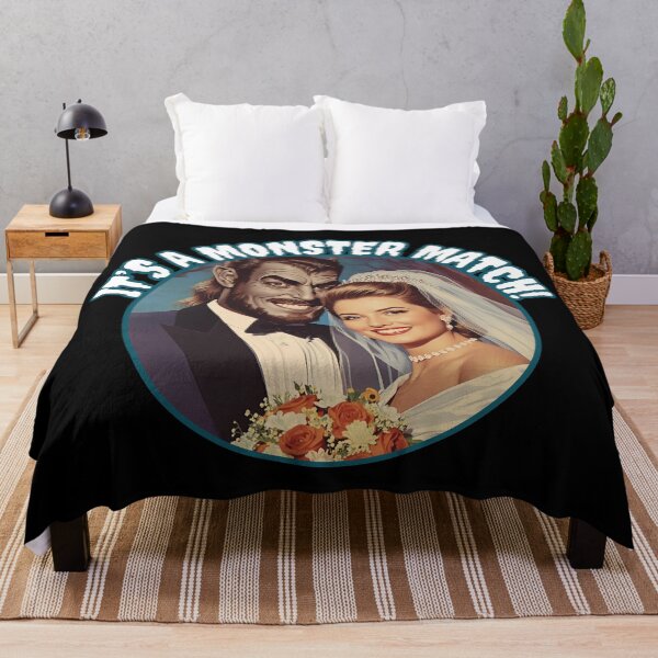 Item preview, Monster Match Retro Couple It's a Monster Match! designed and sold by Vintage City.