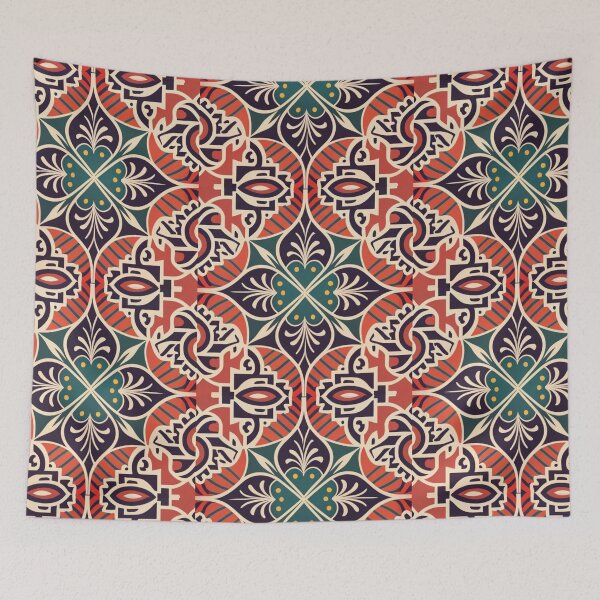 Item preview, Islamic geometric decorative patterns, vector graphics, beautiful fabric print, exotic image designed and sold by gulka8.