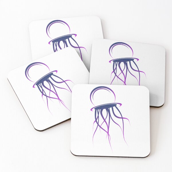 Item preview, Blue and Pink Jellyfish designed and sold by Risa-C.