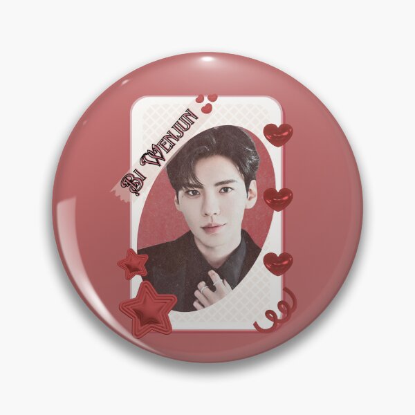 Item preview, Bi Wenjun (毕雯珺) Portrait of Chen Feiyu Chinese Actor Cdrama Chinese Entertainment Card Red Aesthetic Collage Design designed and sold by AJUNICE STUDIO.
